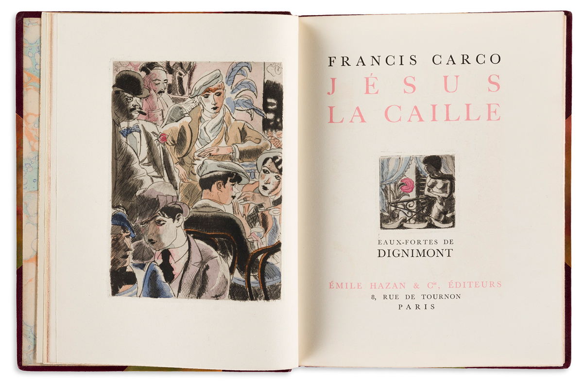 FRANCIS CARCO (1886-1958) Three Limited Edition Titles.